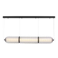 SL6144.413.01 Светильник подвесной ST-Luce черный/прозрачный LED 1*37W 4000K SAGUARO