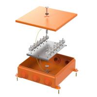 Коробка металлическая огнестойкая 70-0390-FR2.5-24 E15-E120 RAL2004 200x200x65 (4 шт/кор) Промрукав