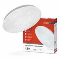 Светильник сд серии DECO 48Вт 230В 4000К 3120Лм 380х55мм ОРИОН IN HOME