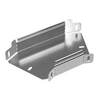 Угол горизонтальный 45 градусов Стандарт INOX (AISI 304) 150х50 Промрукав