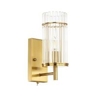 4809/1W MIDCENT ODL21 563 бронзовый/прозрачный Бра с выкл. E14 1*60W FORMIA