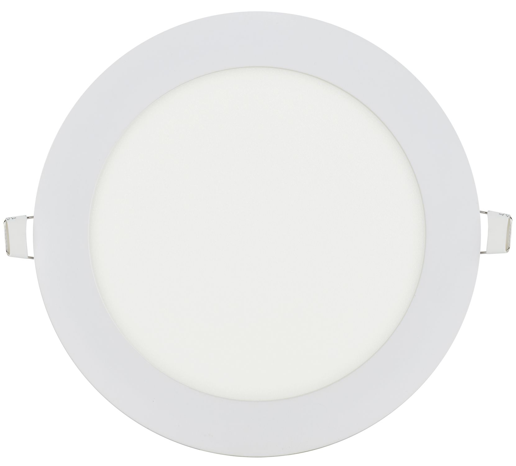 Светильник светодиодный ДВО 1605 круг 12Вт 4000K IP20 белый IEK