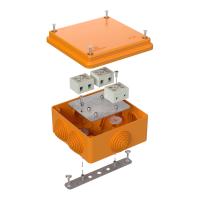 Коробка огнестойкая для о/п 40-0300-FR6.0-6 Е15-Е120 RAL2004 100х100х50 (14 шт/кор) Промрукав