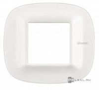 BT Axolute Белый Corian Рамка 2 мод эллипс