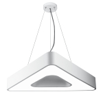 SPO-153-W-40K-030  Светильник LED ЭРА Geometria SPO-153-W-40K-030 Delta 30Вт 4000К 2100Лм IP40 600*600*80 белый подвесной