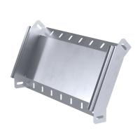 Угол вертикальный внешний 90 градусов Стандарт INOX (AISI 316) 400х50 Промрукав