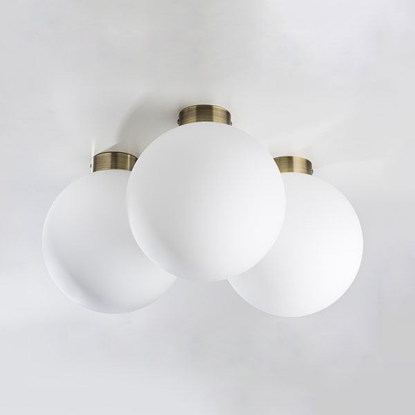 812031 Люстра GLOBO 1х40W E14 antique bronze/white