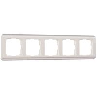 Рамка на 5 постов (перламутровый) W0052113