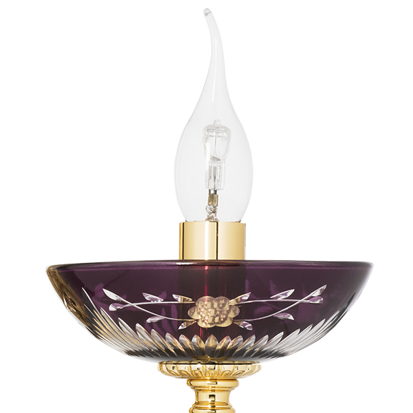 697612 Бра BARCATO 1х60W E14 ЗОЛОТО