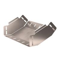 Угол вертикальный внутренний 45 градусов Стандарт INOX (AISI 409) 300х80 Промрукав