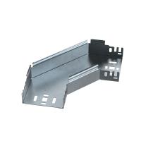 Угол горизонтальный 90 градусов Профи INOX (AISI 316) 150х50 (1,0 мм) Промрукав