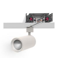 ST001.129.00 Профиль для монтажа однофазного шинопровода в натяжной потолок (TR30) ST-Luce  Длина 2 000мм Однофазная трековая система
