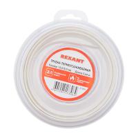 Трубка термоусаживаемая ТУТ нг 10,0/5,0мм, белая, ролик 2,44м REXANT