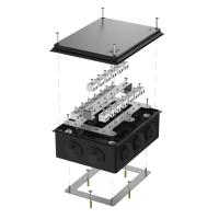 Коробка огнестойкая для о/п 40-0320-FR2.5-40 Е15-Е120 RAL9005 200х150х75 (5 шт/кор) Промрукав