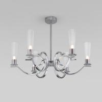 Потолочная люстра со стеклянными плафонами 60141/6 хром