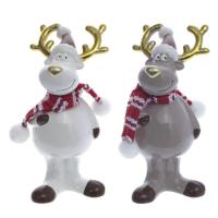 742789 Фигурка декоративная Олень  L11 4 W10 4 H22 1 см  2в.