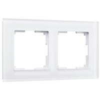 Рамка на 2 поста (белый матовый) W0021105