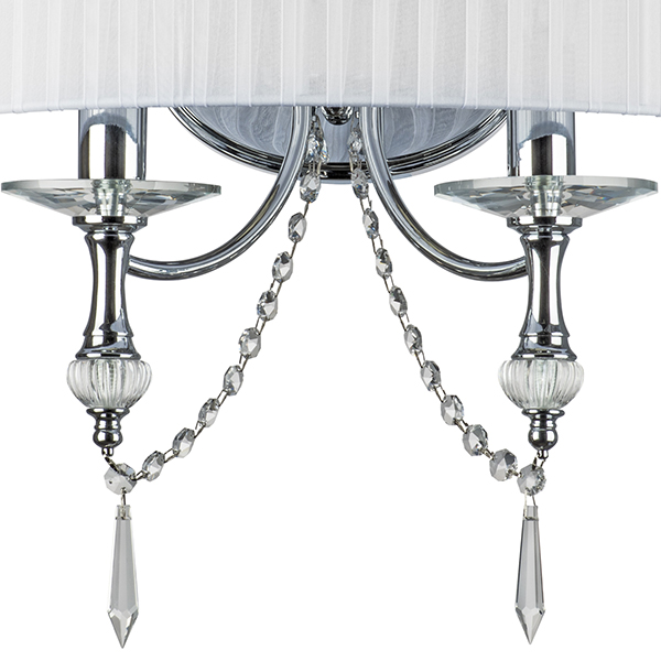 725626 Бра PARALUME 2x40W E14 БЕЛЫЙ