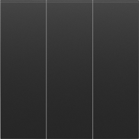 Клавиша 3-я, черный графит, серия S08