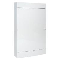 Щит комбинированный "Unix" белая дверь (2х18 модулей + 1 монтажная плата) IP41