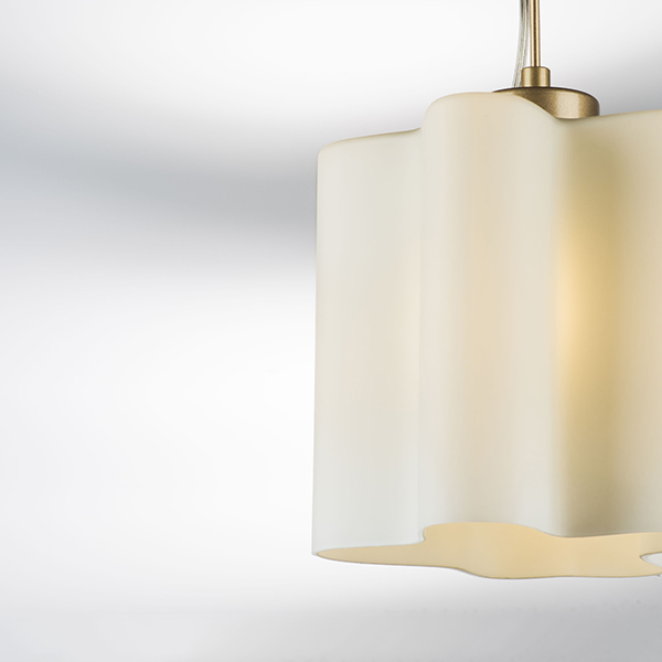 802113 Подвес NUBI 1х40W E27 ШАМПАНЬ/БЕЛЫЙ