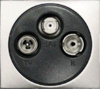 Legrand Valena Алюминий Накладка роз TV