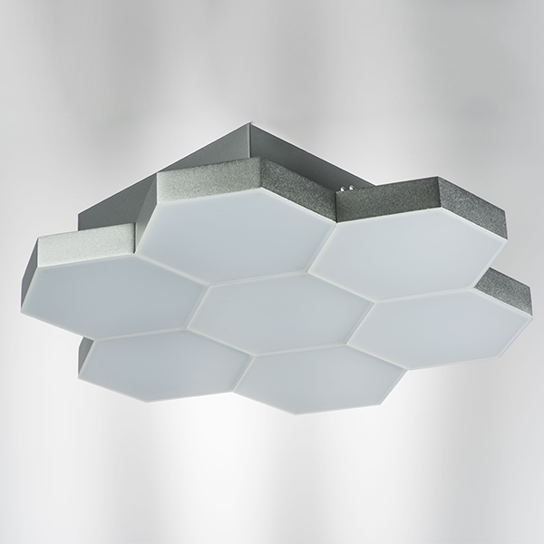 750074 Люстра потол FAVO LED-35W 1680LM Silver 4000K