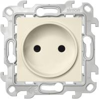 Розетка 2К с защ штор  сл кость