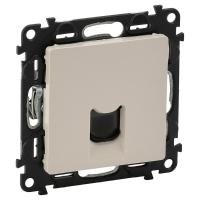 Legrand Valena Крем Розетка ТЛФ 1-ая