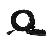 Удлинитель-шнур КГ 3х1,5, 20м, 3 гнезда, морозостойкий, с/з, 16А, 3500Вт, IP44 (Сделано в России) REXANT