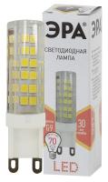 Лампочка светодиодная ЭРА STD LED JCD-7W-CER-827-G9 G9 7Вт керамика капсула теплый белый свет