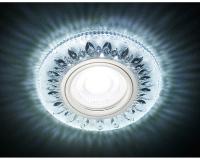 S305 CH хром/прозрачный хрусталь/MR16+3W(LED COLD)