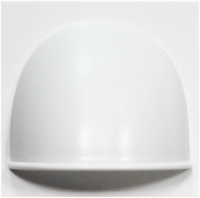 Вывод кабеля 2 мод., бел. (45х45мм)