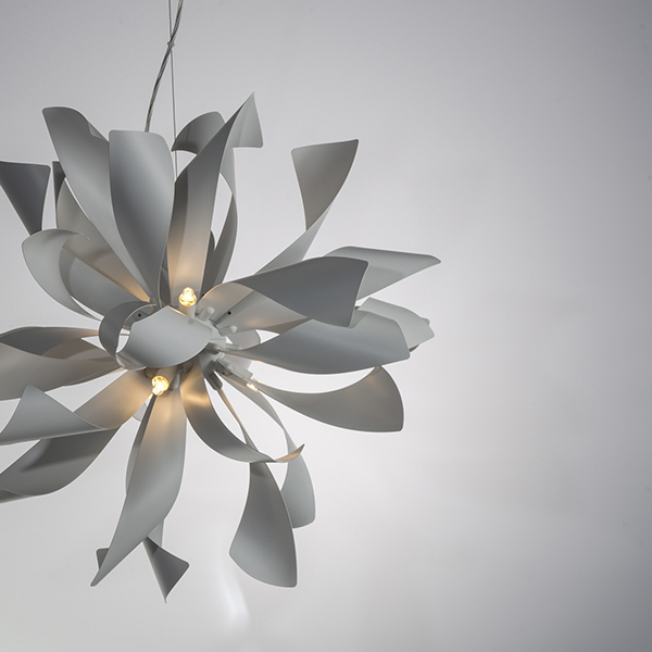 754266 Люстра подв TURBIO 6х6W (led) G9 MATT WHITE