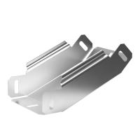 Угол вертикальный внутренний 45 градусов Стандарт INOX (AISI 304) 100х50 Промрукав