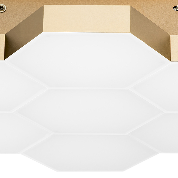 750071 Люстра потол FAVO LED-35W 1680LM Satin Gold 3000K