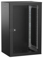 ITK UNITBOX W Шкаф настенный 18U 600х450мм дверь перфорированная черный