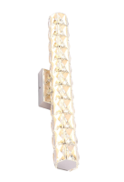 Бра Zortes CRYSTAL ZRS.79201.8, Мощность - 12Вт, Тип лампы: LED, В - 110мм / Г - 90мм / Ш - 390мм