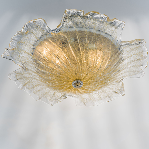 601053 Люстра MURANO 5х40W E14 Ambra