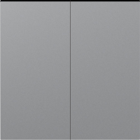 Клавиша 2-я для перекрёстного переключателя, матовый серый, серия A07