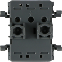 Механизм переключателя 2-клавишного для скрытой установки, IP55, серия W55