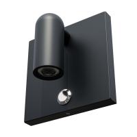 200937 Бра OMEGA LED 3W 277LM G ЧЕРНЫЙ 3000K