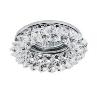 030304 Светильник ONORA CR MR16/HP16 ХРОМ/ПРОЗРАЧНЫЙ