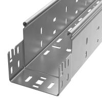 Лоток перфорированный Профи INOX (AISI 304) 100х100x6000 (2,0 мм) (12 м/уп) Промрукав