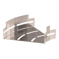 Угол горизонтальный изменяемый 0-45 градусов Стандарт INOX (AISI 409) 150х50 Промрукав