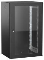 ITK UNITBOX W Шкаф настенный 18U 600х450мм дверь стеклянная черный