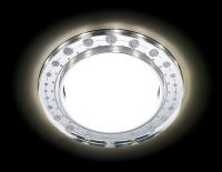 G244 CH/SL/WH хром/серебро GX53+3W(LED WHITE)