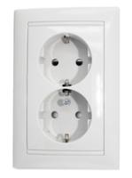Legrand Valena Бел Розетка 2*2К+3 в сборе безвинт. VLN