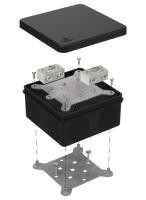 Коробка огнестойкая разветвительная для о/п двухкомпонентная 60-0300-FR6.0-4-4-Р Е15-Е60 RAL9005 100х100х50 (14 шт/кор) Промрукав