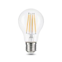 Лампа Gauss Filament А60 12W 1250lm 4100К Е27 LED 1/10/40